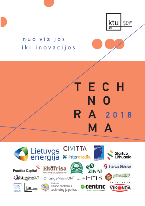 2018 metų „Technorama" katalogo viršelis.
