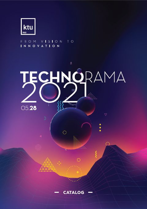 2021 metų „Technorama" katalogo viršelis.