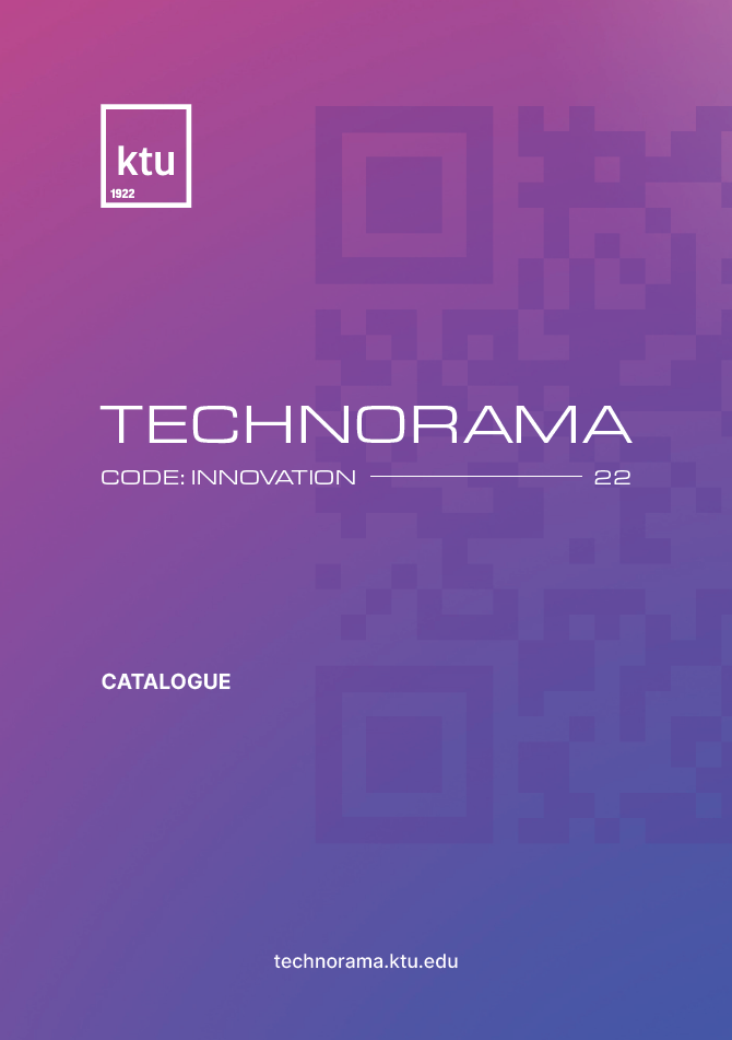2022 metų „Technorama" katalogo viršelis.